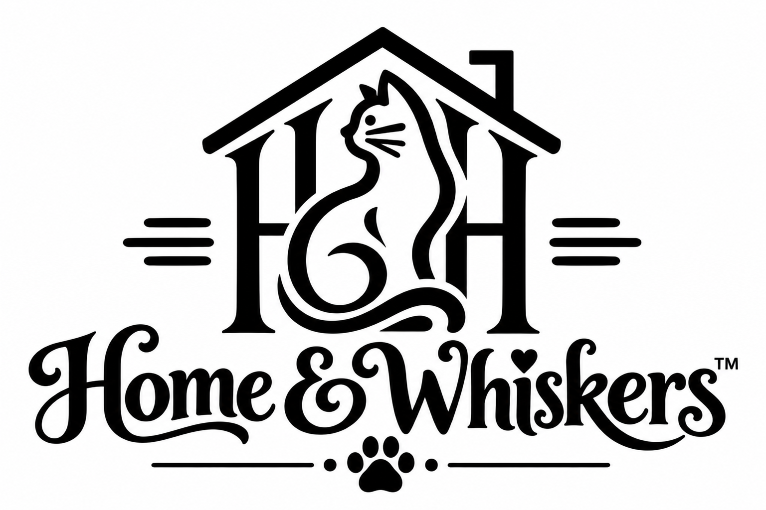 Home & Whiskers Logo